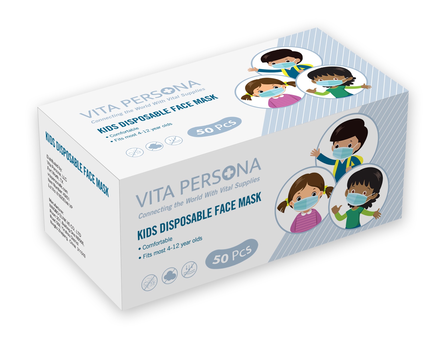 Download Youth Size 3ply Disposable Mask Carton of 2,000 ($0.46/pc) Accepting Pre-Orders, Shipping Mid ...